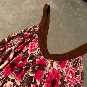 • free people floral tank •